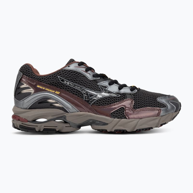 Scarpe Mizuno Wave Rider 10 black sand/black/chicory coffee 2