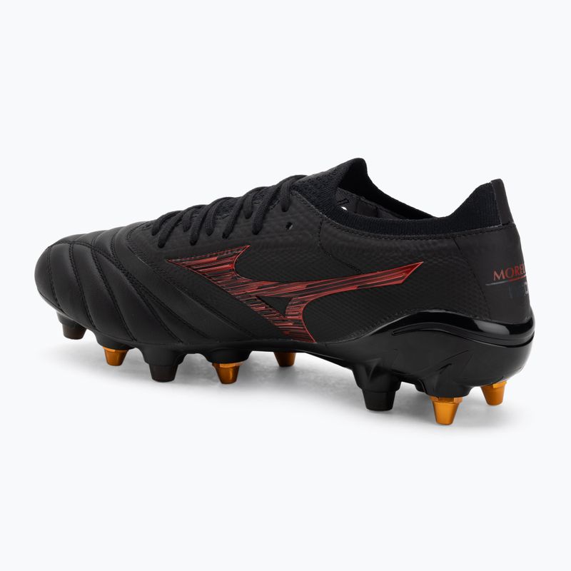 Mizuno Morelia Neo IV Β Japan Mix nero/morelia 40° rosso/nero scarpe da calcio uomo 3