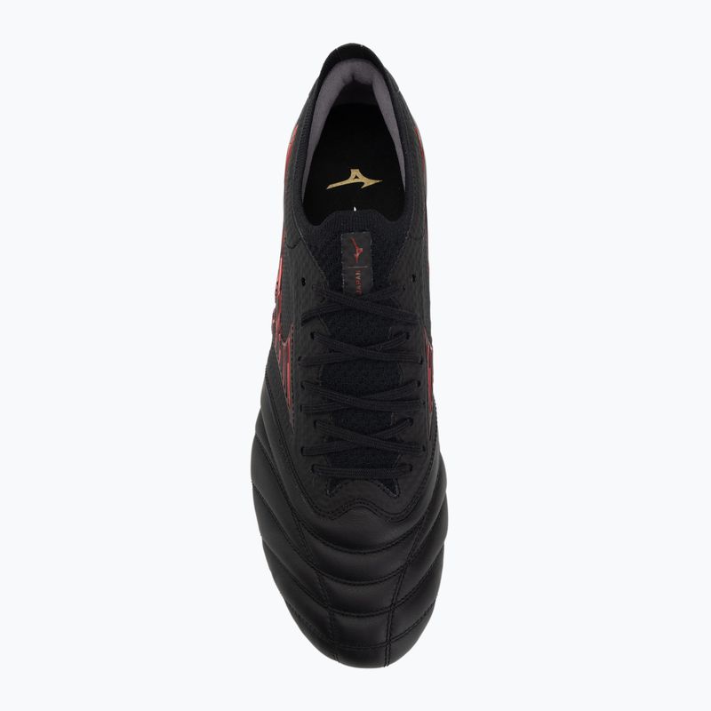 Mizuno Morelia Neo IV Β Japan Mix nero/morelia 40° rosso/nero scarpe da calcio uomo 5
