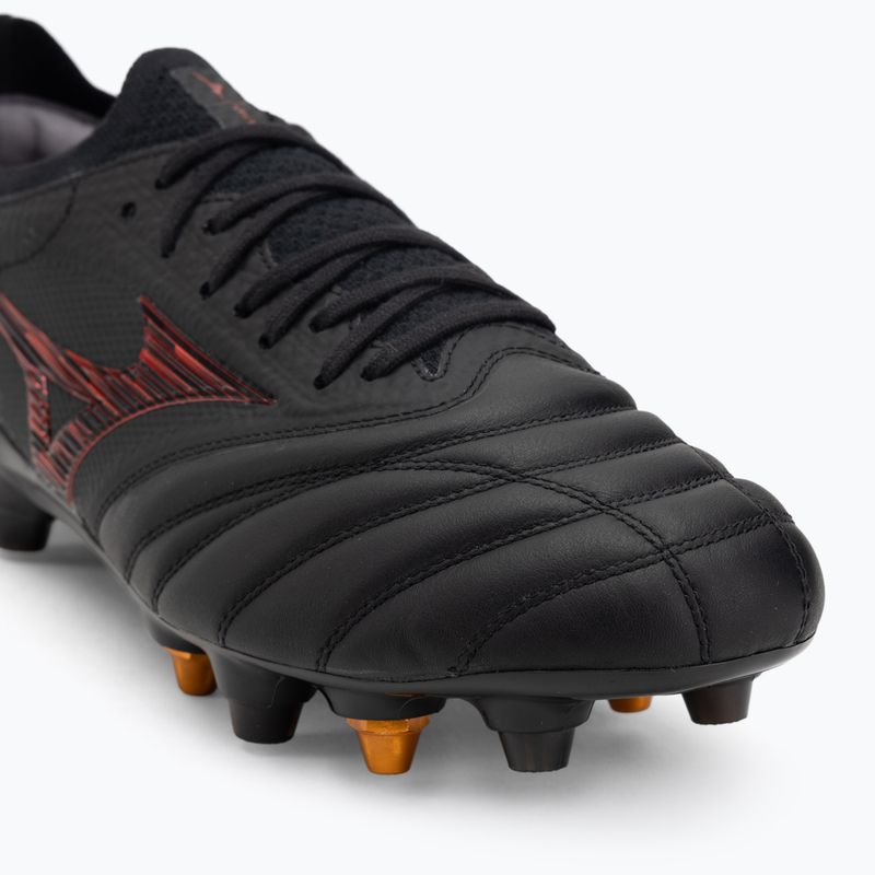 Mizuno Morelia Neo IV Β Japan Mix nero/morelia 40° rosso/nero scarpe da calcio uomo 7
