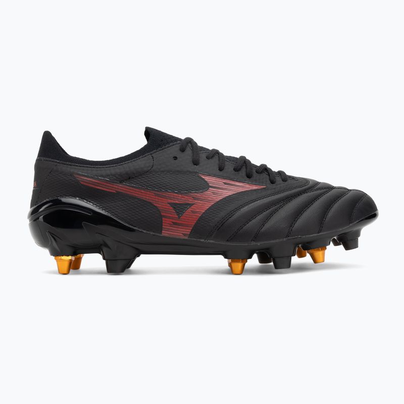 Scarpe da calcio Mizuno Morelia Neo IV Beta Elite Mix SG nero/morelia 40° rosso/nero Uomo 2