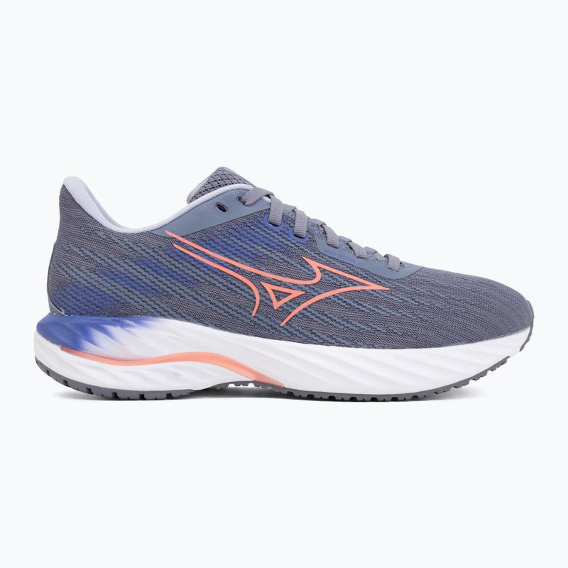 Scarpe da running da donna Mizuno Wave Inspire 21 blue granite/striking coral/irisbloom 2