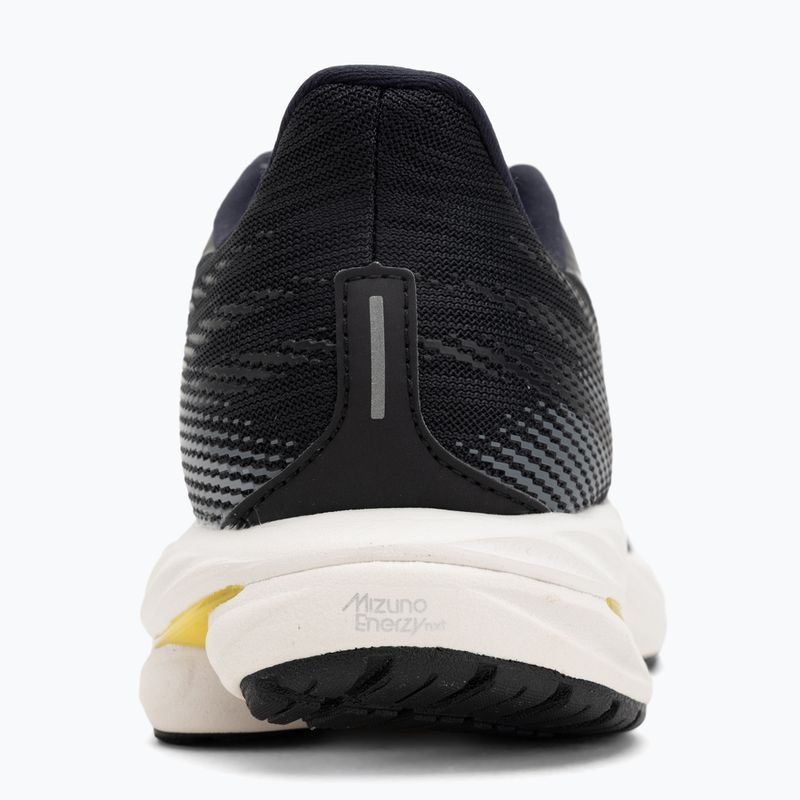 Scarpe da corsa da donna Mizuno Wave Inspire 21 nero/bianco/giallo brillante 6