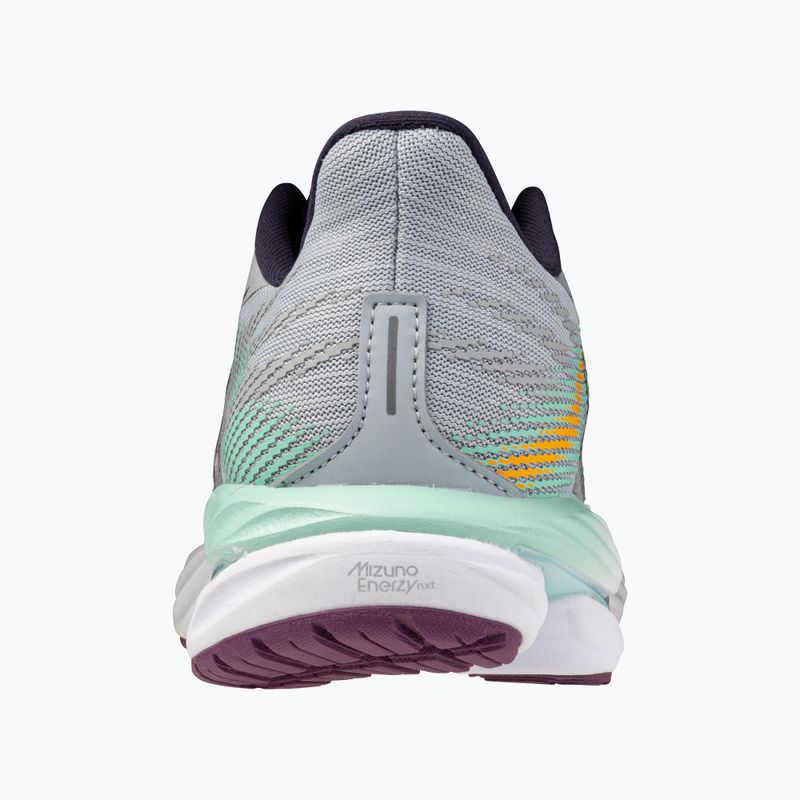 Scarpe da corsa da donna Mizuno Wave Inspire 21 blu perla/viola scuro/verde ghiaccio 5