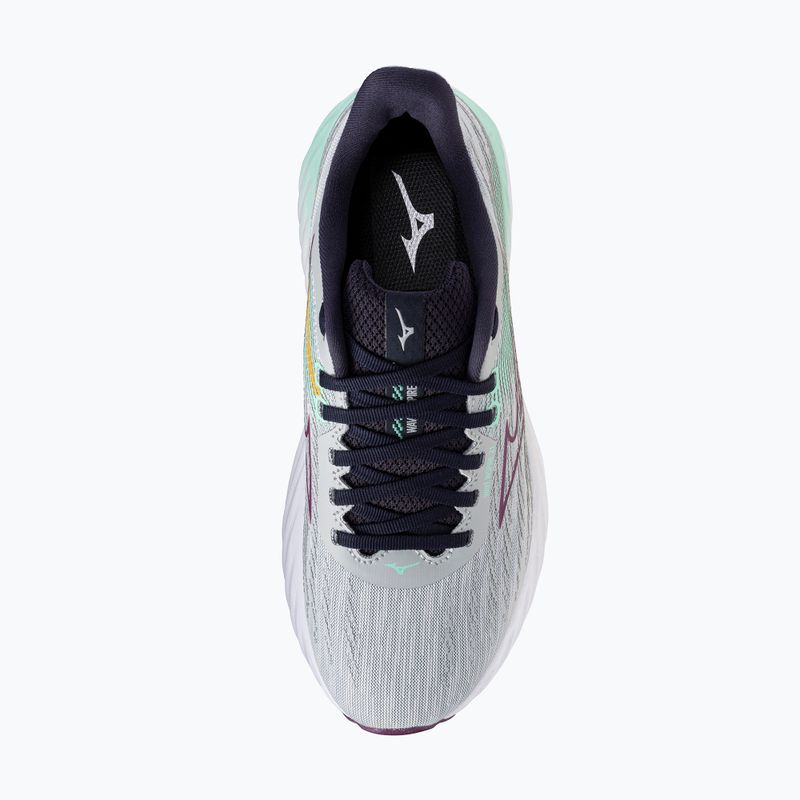 Scarpe da corsa da donna Mizuno Wave Inspire 21 blu perla/viola scuro/verde ghiaccio 7