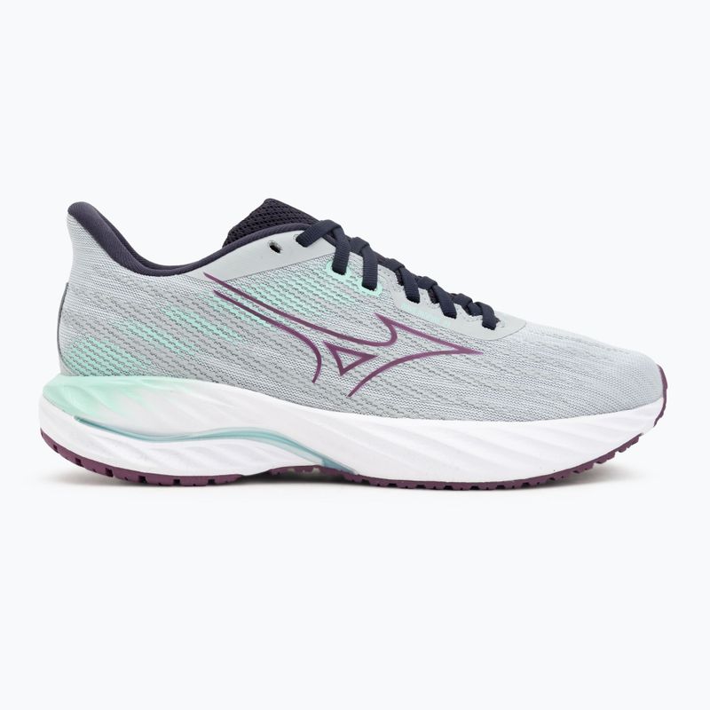 Scarpe da corsa da donna Mizuno Wave Inspire 21 blu perla/viola scuro/verde ghiaccio 2
