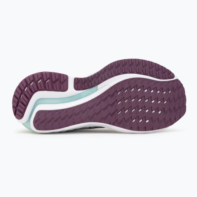Scarpe da corsa da donna Mizuno Wave Inspire 21 blu perla/viola scuro/verde ghiaccio 4