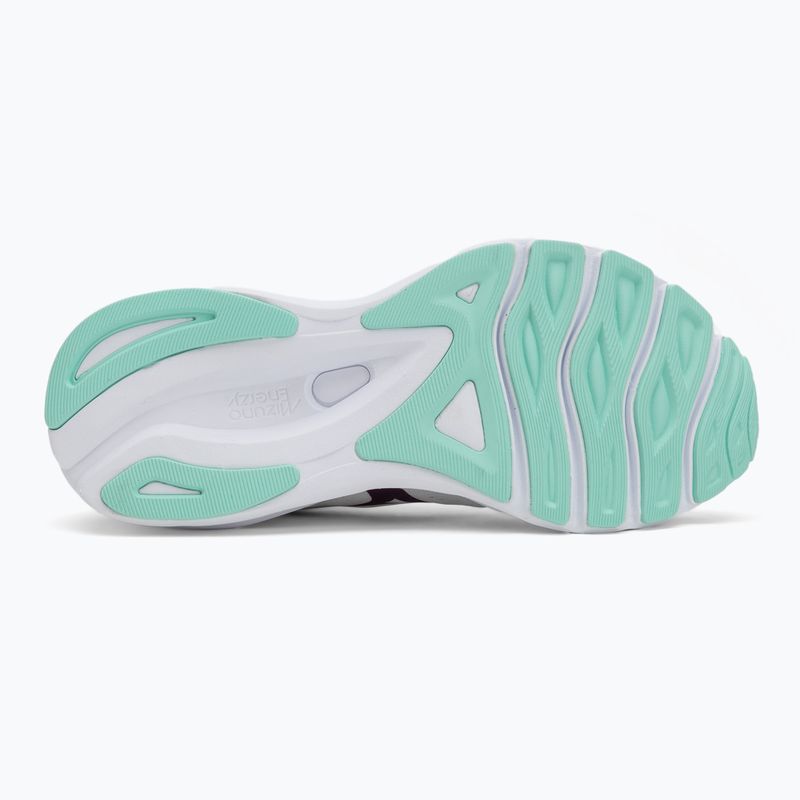 Scarpe da running donna Mizuno Wave Serene 2 snow white/dark purple/ice green 4