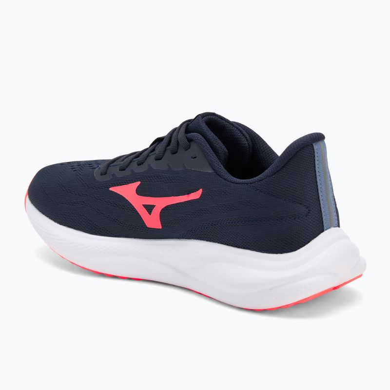 Scarpe da running donna Mizuno Revolt 4 baritone blue/striking coral/blue granite 3