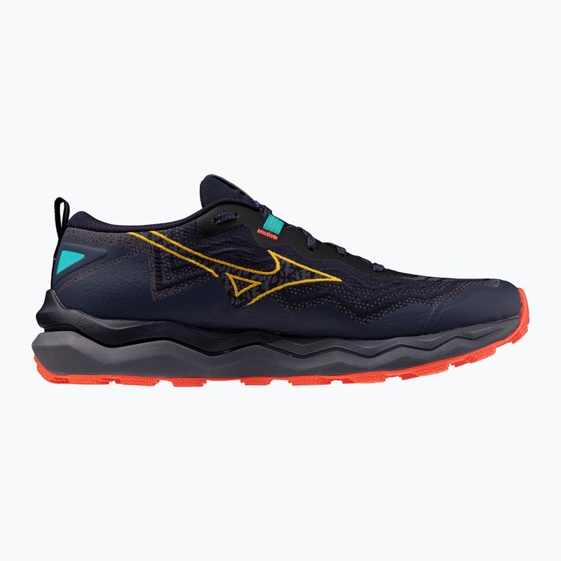 Scarpe da corsa da uomo Mizuno Wave Daichi 9 blu baritono/agrumi/corallo rosso 2 2