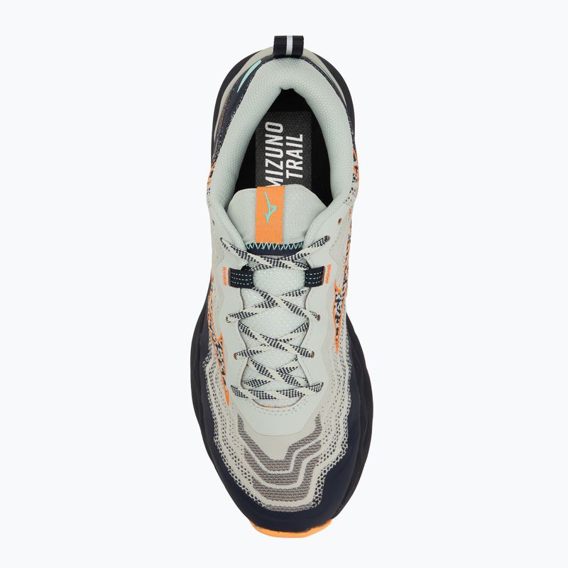 Scarpe da corsa da uomo Mizuno Wave Daichi 9 mercurio/tangelo/arancione 5