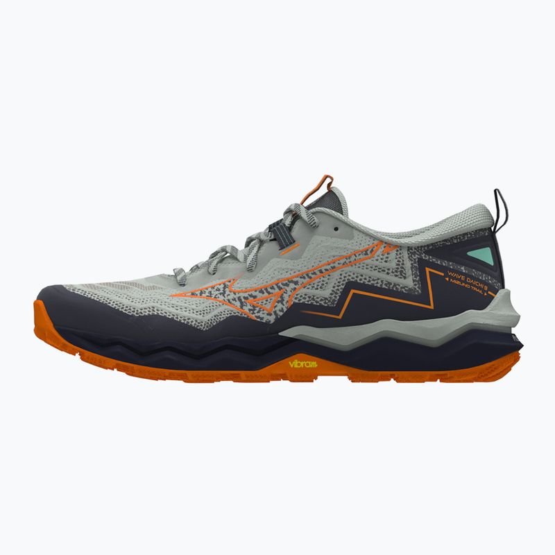 Scarpe da corsa da uomo Mizuno Wave Daichi 9 mercurio/tangelo/arancione