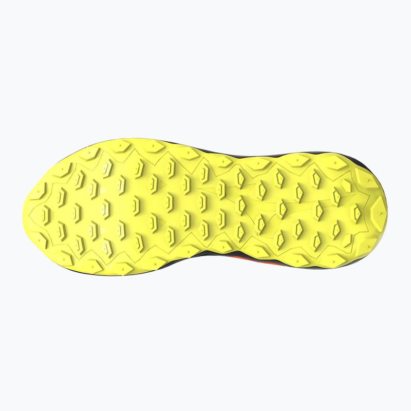 Scarpe da corsa da uomo Mizuno Wave Ibuki 5 foglia d'uva/arancio esotico/limone 9