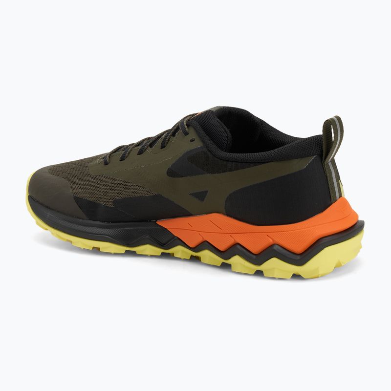 Scarpe da corsa da uomo Mizuno Wave Ibuki 5 foglia d'uva/arancio esotico/limone 3