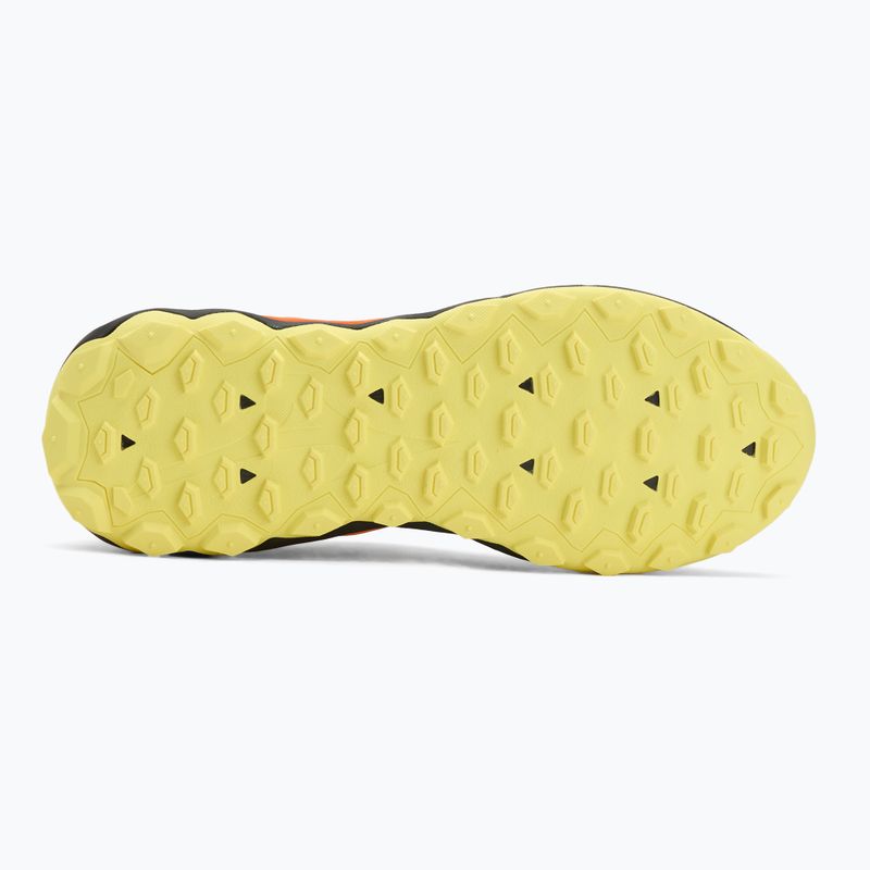 Scarpe da corsa da uomo Mizuno Wave Ibuki 5 foglia d'uva/arancio esotico/limone 4