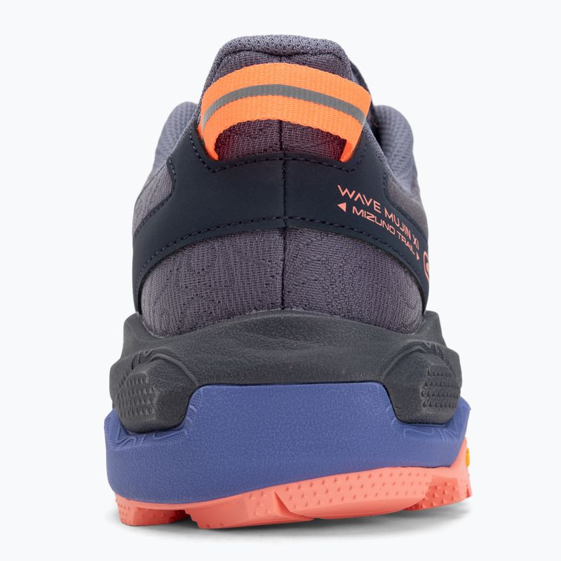Scarpe da corsa da donna Mizuno Wave Mujin 11 blu granito/argento/corallo brillante 6