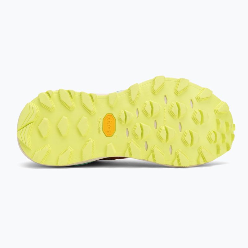 Scarpe da corsa da donna Mizuno Wave Mujin 11 salmone fresco/pristino/verde brillante 4