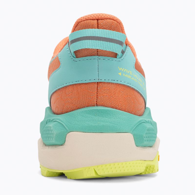Scarpe da corsa da donna Mizuno Wave Mujin 11 salmone fresco/pristino/verde brillante 6