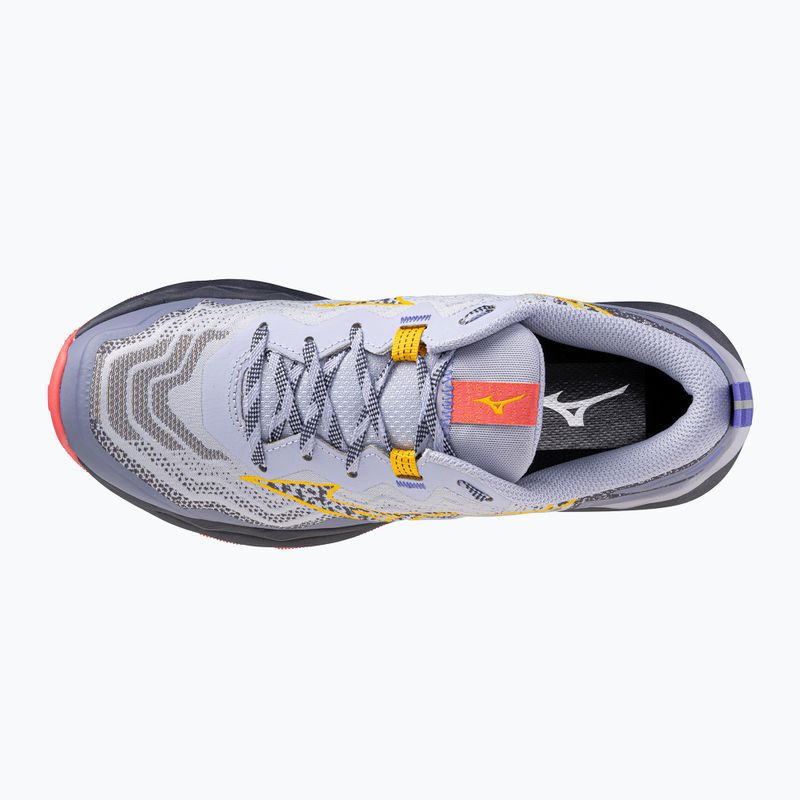 Scarpe da corsa da donna Mizuno Wave Daichi 9 blu islandese/citrus/calypsocoral 5