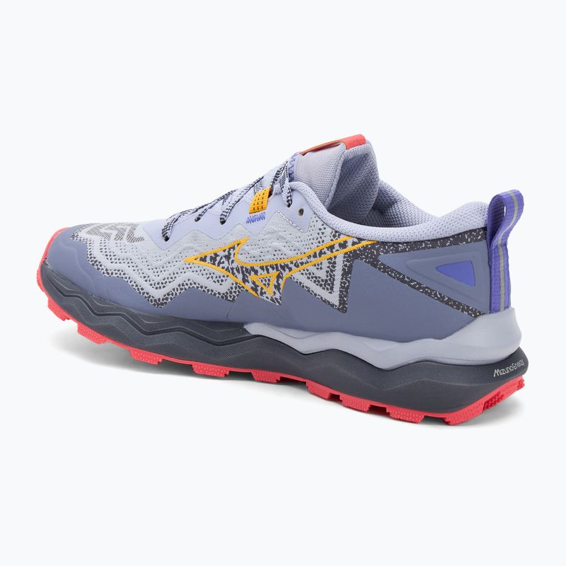 Scarpe da corsa da donna Mizuno Wave Daichi 9 blu islandese/citrus/calypsocoral 3