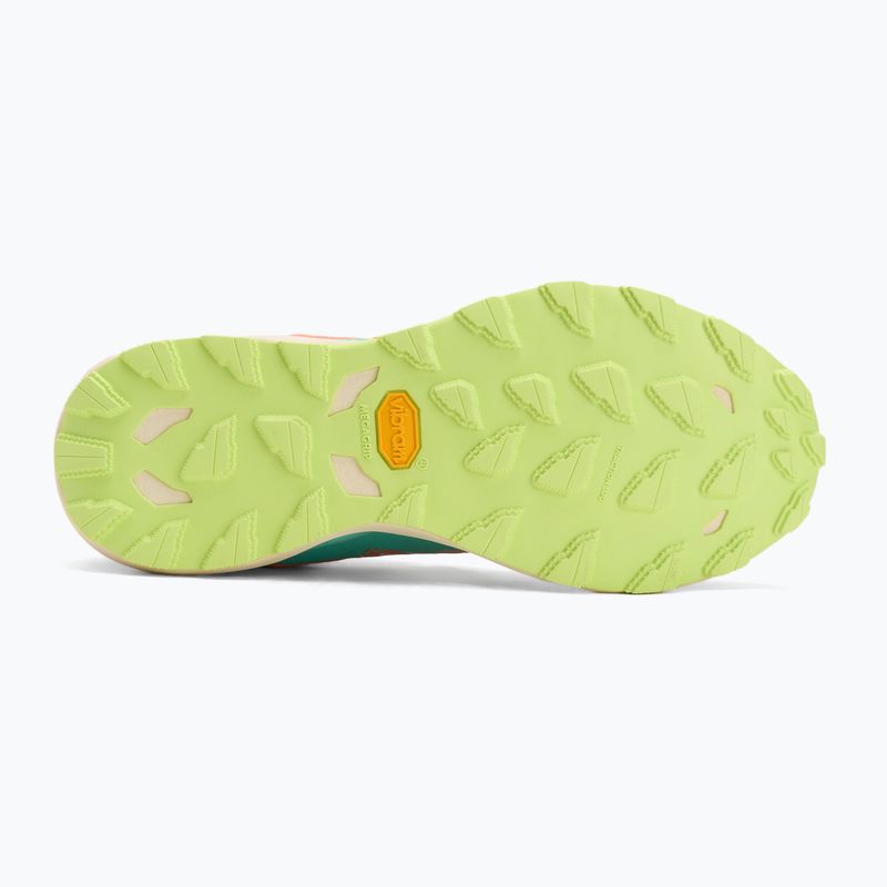 Scarpe da corsa da donna Mizuno Wave Daichi 9 salmone fresco/bianco/verde brillante 4