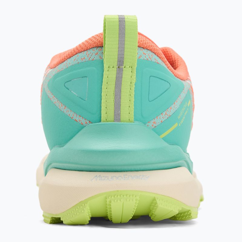 Scarpe da corsa da donna Mizuno Wave Daichi 9 salmone fresco/bianco/verde brillante 6