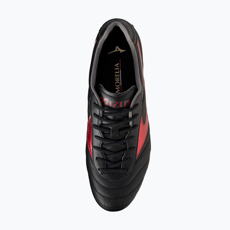 Scarpe da calcio Mizuno Morelia II Elite FG Uomo nero/morelia 40° rosso/nero sabbia 12