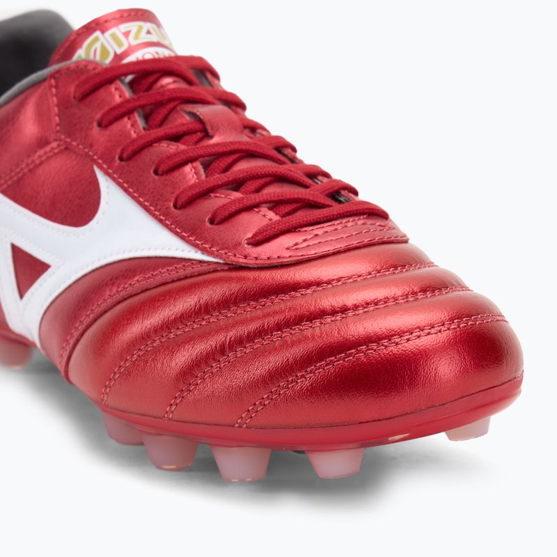 Mizuno Morelia II Pro FG scarpe da calcio uomo 40° rosso/bianco/nero 7