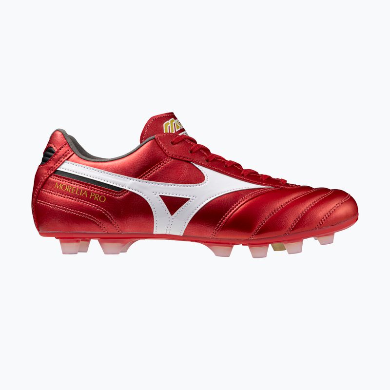 Mizuno Morelia II Pro FG scarpe da calcio uomo 40° rosso/bianco/nero