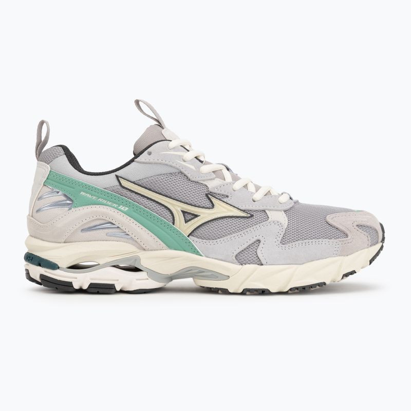 Scarpe Mizuno Wave Rider 10 Premium opal gray/pristine/creme de menthe 2