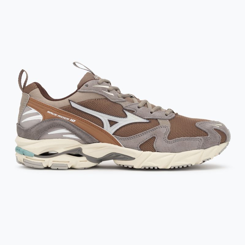 Scarpe Mizuno Wave Rider 10 Premium fossil/white/thrush 2