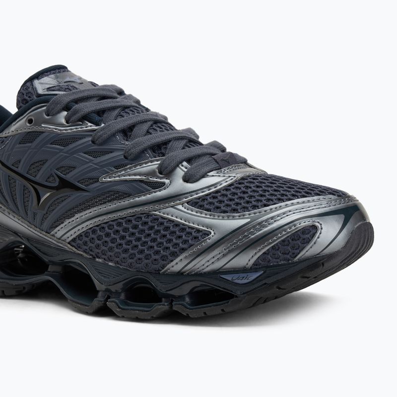 Scarpe da uomo Mizuno Wave Prophecy LS odyssey grigio/nero/grigio metallizzato 7