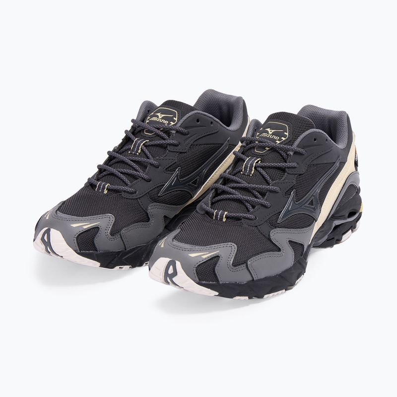 Scarpe da uomo Mizuno Wave Rider 10 Cordura black sand/quiet shade/banana crape 2