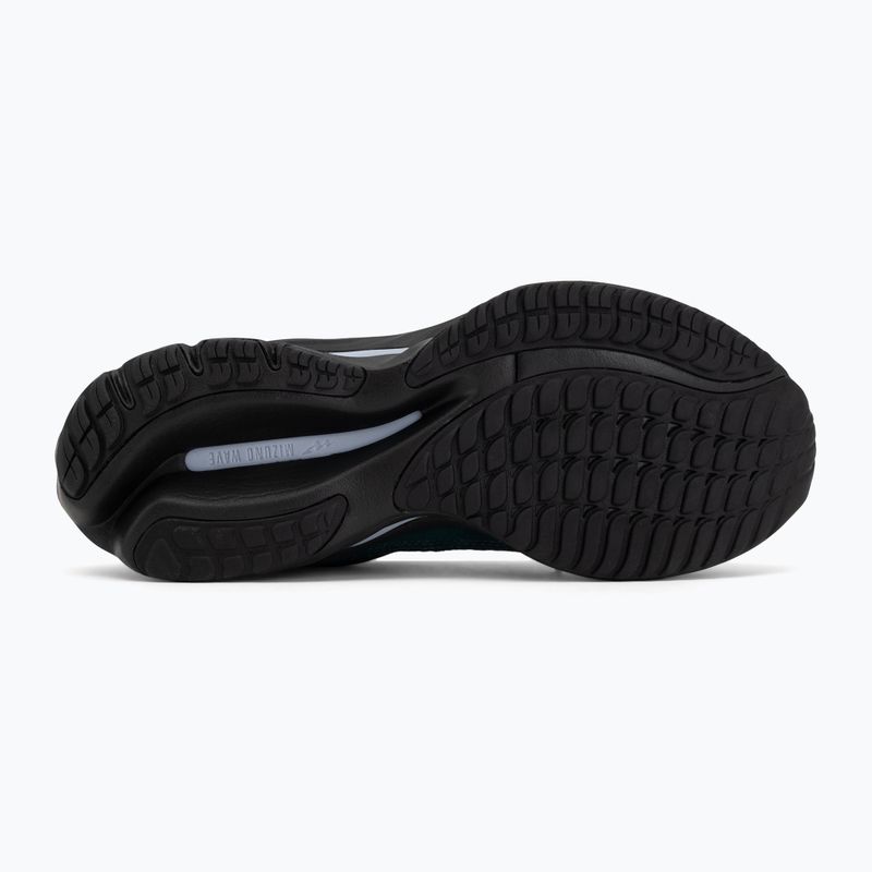 Scarpe da uomo Mizuno Wave Rider β black sand/black/deep teal 4