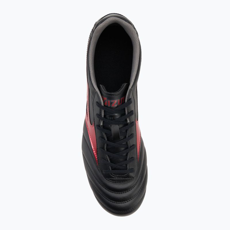 Mizuno Morelia II Club FG scarpe da calcio nero/morelia 40° rosso/nero sabbia 5