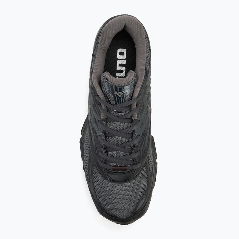 Scarpe Mizuno Wave Prophecy LS Iron gate/nero/nero sabbia 5