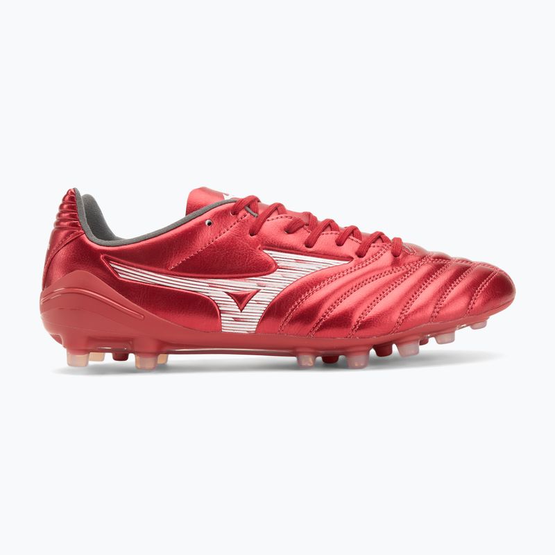 Scarpe da calcio uomo Mizuno Monarcida Neo III Pro AG morelia 40th red/white 2