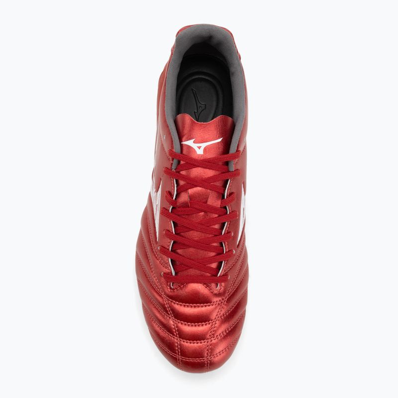 Scarpe da calcio Mizuno Monarcida Neo III Pro Md apricot 40th rosso/bianco Uomo 5