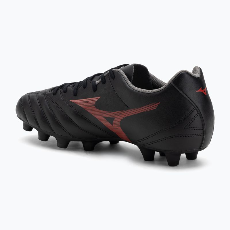 Scarpe da calcio Mizuno Monarcida Neo III Select Md nero/morelia 40° rosso 3
