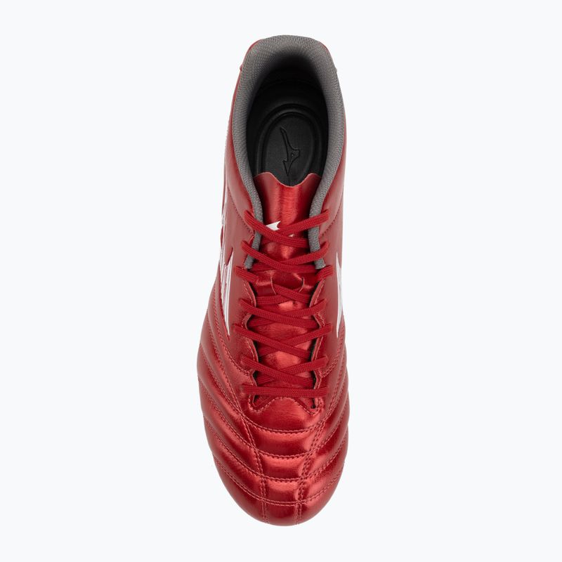 Scarpe da calcio Mizuno Monarcida Neo III Select Md morelia 40° rosso/bianco 5