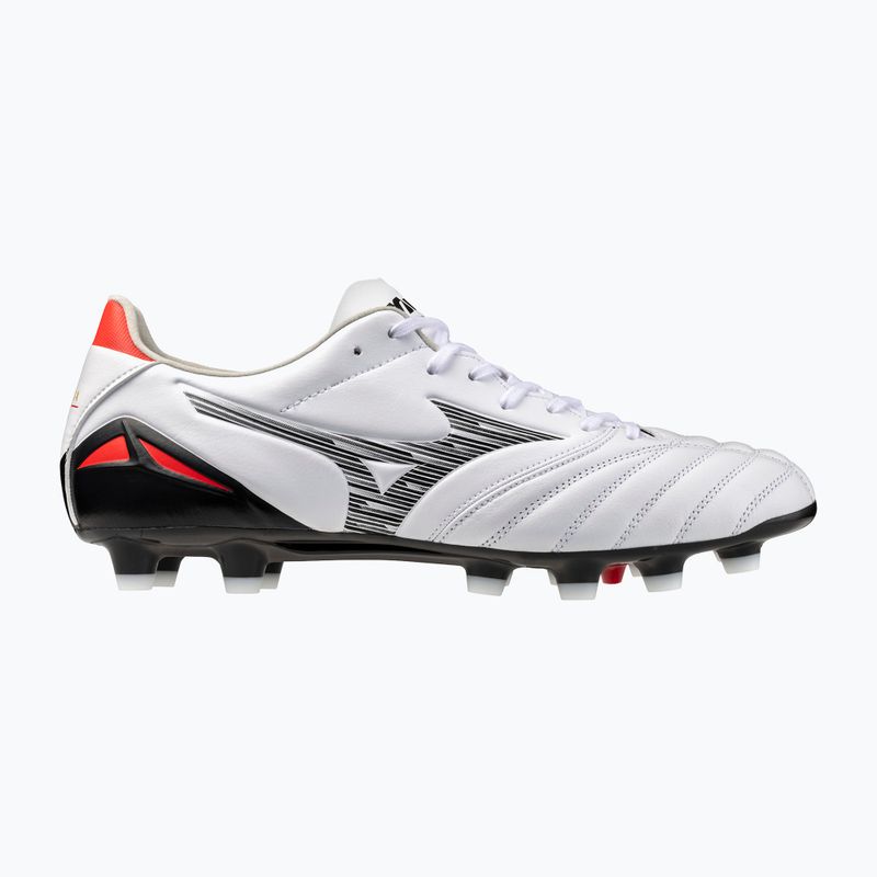Scarpe da calcio uomo Mizuno Morelia Neo IV Pro MD white/black/chinese red 8