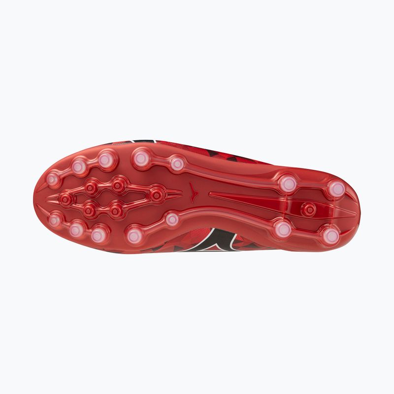 Scarpe da calcio Mizuno Alpha II Select AG morelia 40th rosso/nero/oro 4