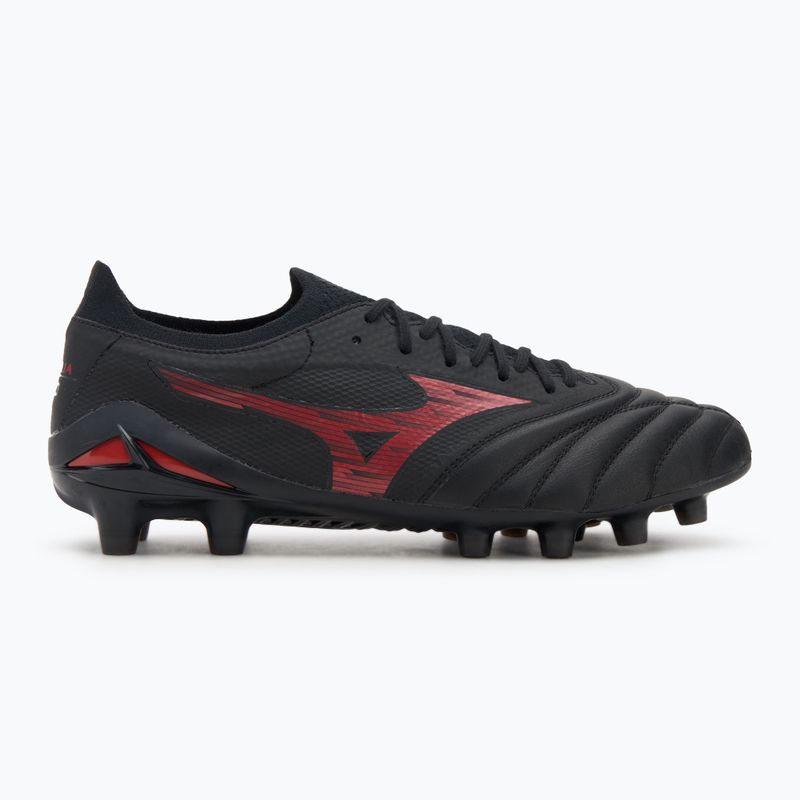 Mizuno Morelia Neo IV Β Elite MD nero/morelia 40° rosso/nero scarpe da calcio uomo 2