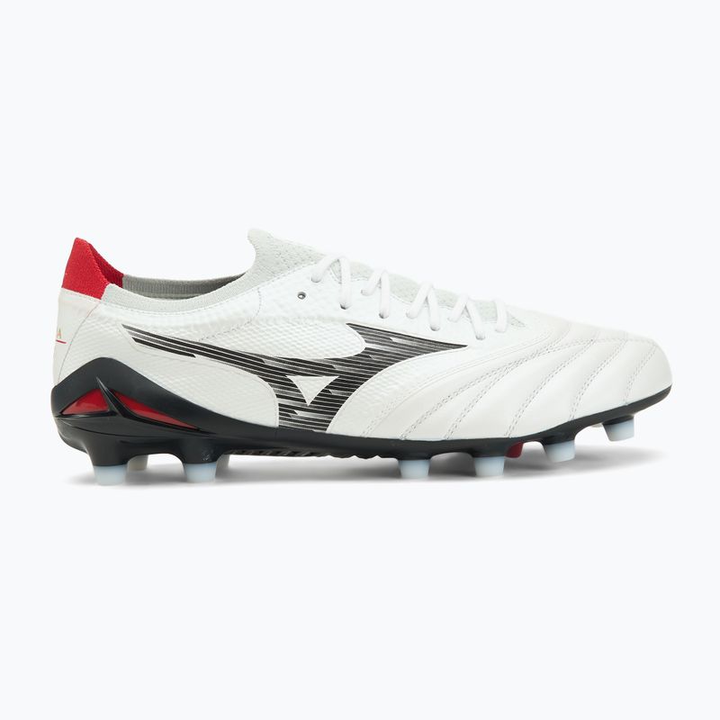 Scarpe da calcio uomo Mizuno Morelia Neo IV Β Elite MD white/black/Chinese red 2