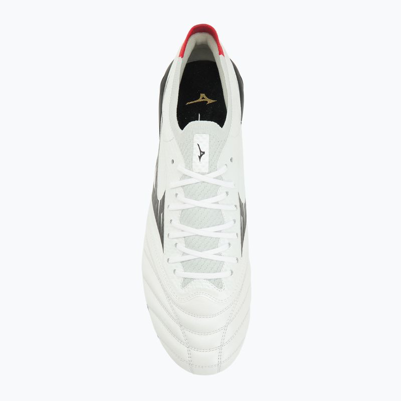 Scarpe da calcio uomo Mizuno Morelia Neo IV Β Elite MD white/black/Chinese red 5