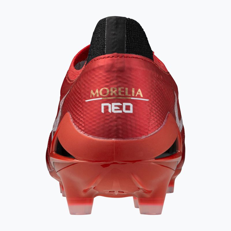 Scarpe da calcio Mizuno Morelia Neo IV Β Elite MD uomo 40° rosso/bianco/nero 10