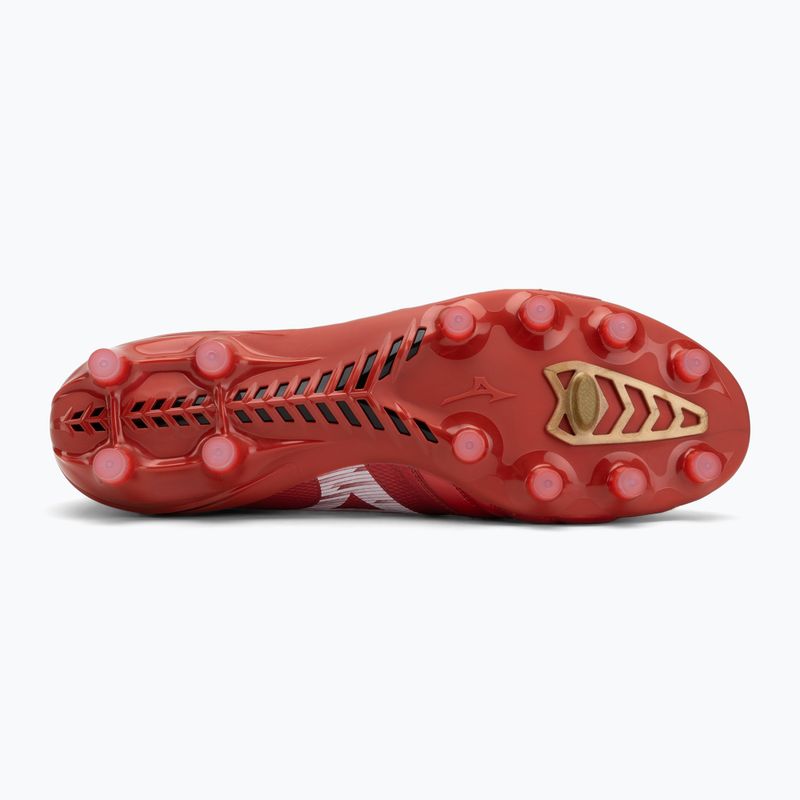 Scarpe da calcio Mizuno Morelia Neo IV Β Elite MD uomo 40° rosso/bianco/nero 4