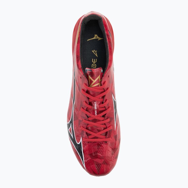 Scarpe da calcio da uomo Mizuno α II Japan Md morelia 40th rosso/nero/oro 5