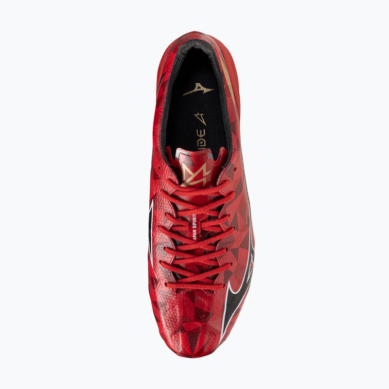 Scarpe da calcio da uomo Mizuno α II Japan Md morelia 40th rosso/nero/oro 5