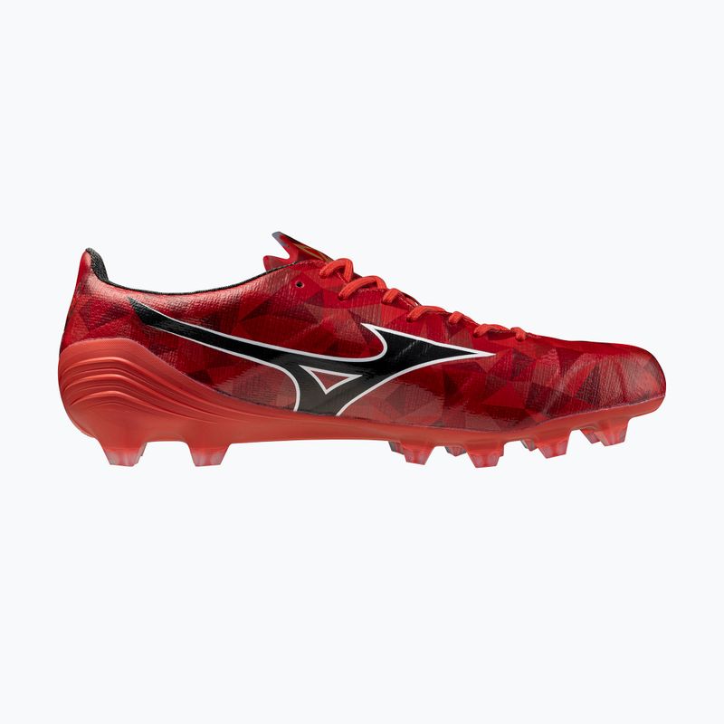 Scarpe da calcio Mizuno uomo α II Elite Md morelia 40° rosso/nero/oro 2